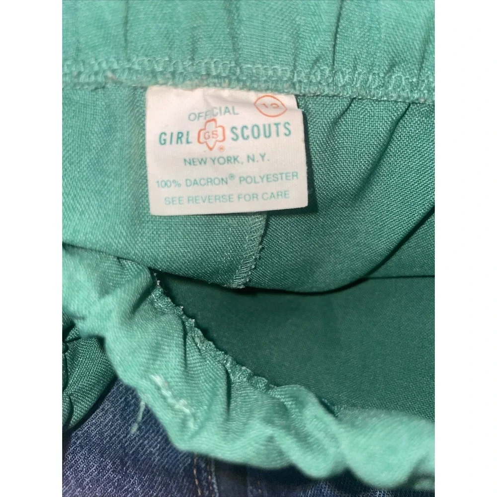 Official Girl Scout VTG 70s Uniform‎ 3 Piece Set Juniors Size 12-14